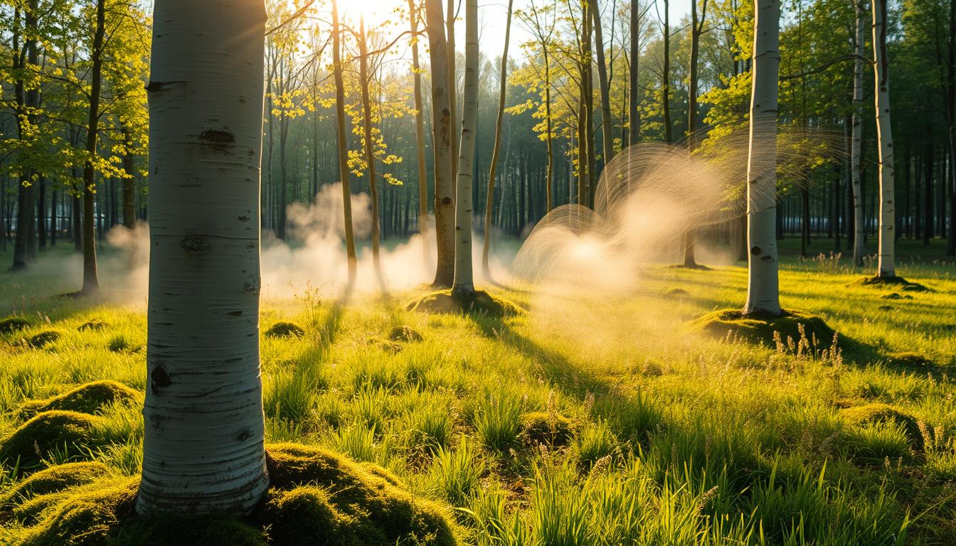 Jak długo pyli brzoza