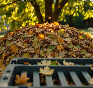 Czy można kompostować liście orzecha włoskiego