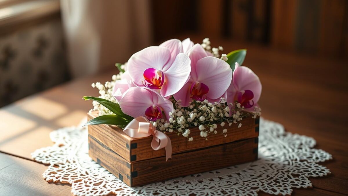 Jak ozdobić storczyka na prezent