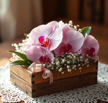 Jak ozdobić storczyka na prezent