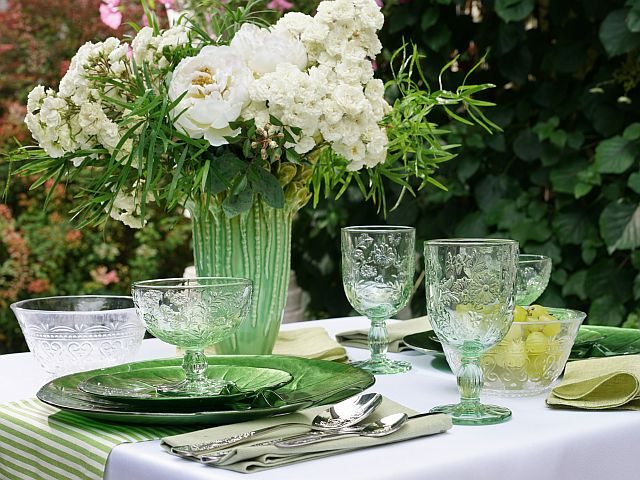 Zastawa stołowa szklana