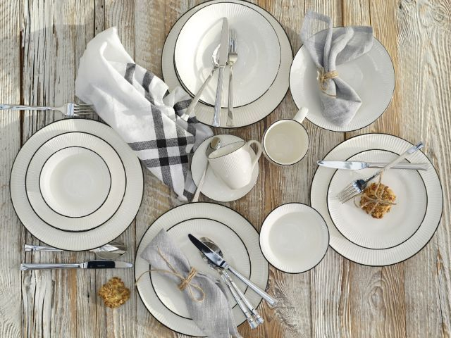 zastawa w stylu rustykalnym