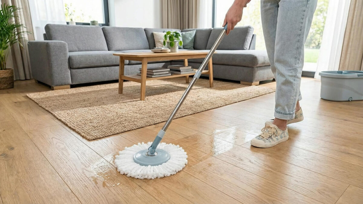 Mop obrotowy vs mop płaski – porównanie zalet i wad